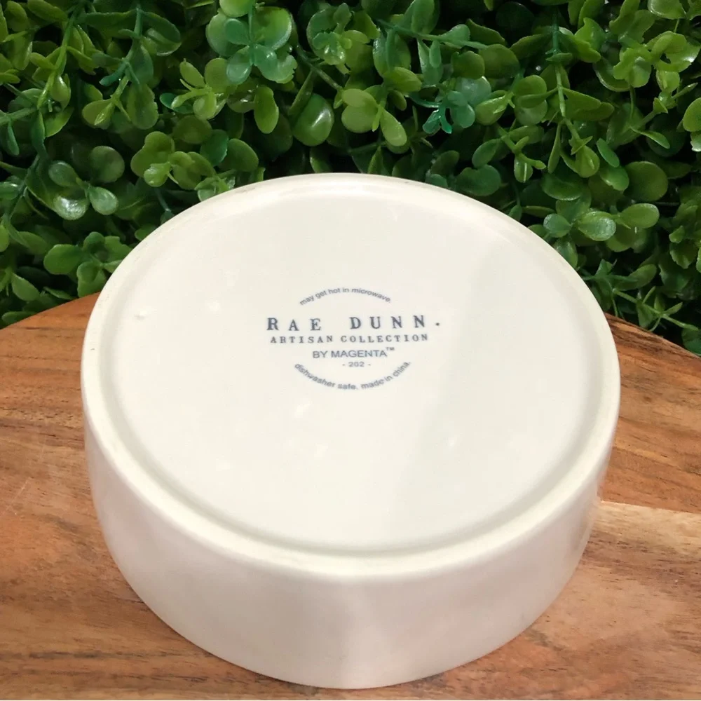 RAE Dunn cat food “MEOW “bowl